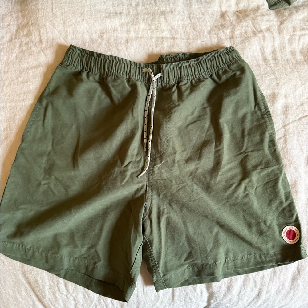 Olive Green Men's Mollusk Shorts